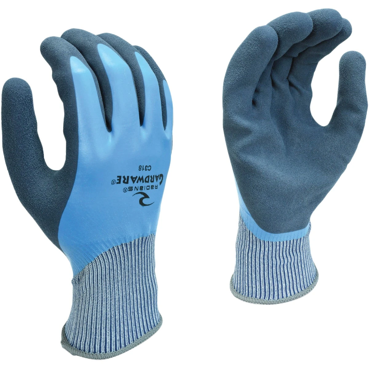 Wonder Grip Liquidproof Latex-coated Work Gloves, Medium Size