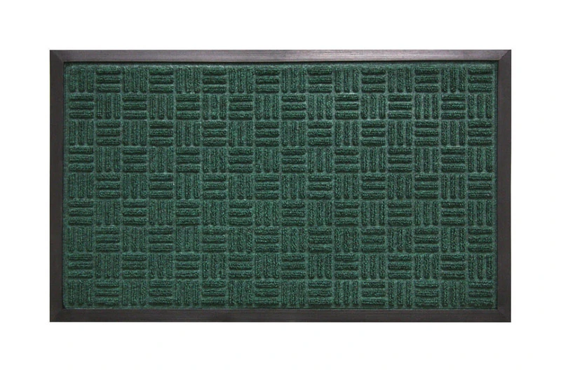 Floor Saver Two Doormat Green Eighteen By Thirty Inches