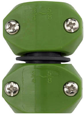 5/8 Inch And 3/4 Inch Polyethylene Hose Mender Connector