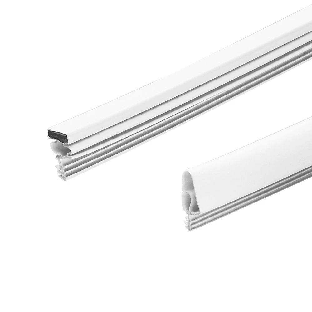 White Magnetic Door Seal For Kerfed Doors