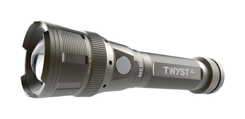 Nebo Twyst Z 200 Lumens Adjustable Zoom Flashlight Lantern - Model 6372