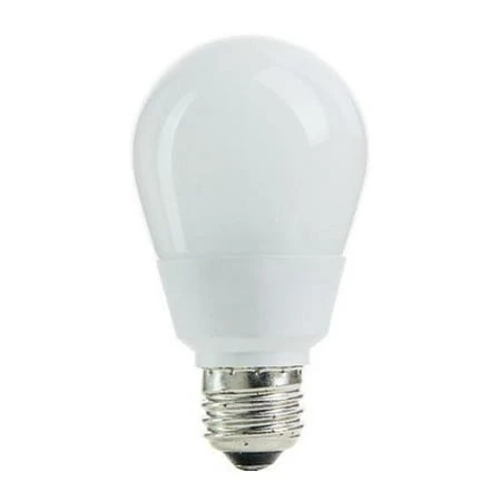 05323 9 Watt A-shape Energy Saving Cfl Light Bulb - Warm White