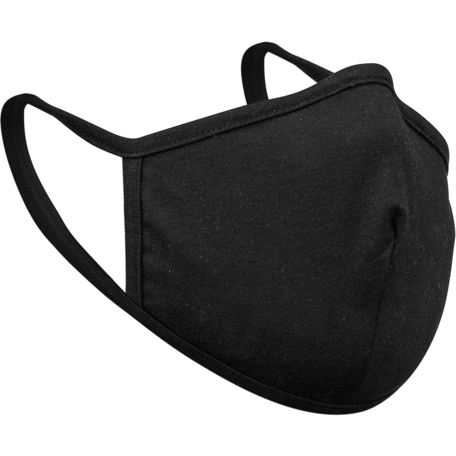 Double Layer Cotton Face Mask Black Rmce-05-000 Reusable Safety Gear