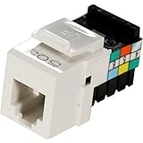R04-41106-00wh 6 Conductor Snap-in Modular Jack In White