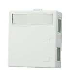 40822-w Quickport Surface Mount Housing, 2-port, White For Easy Installation