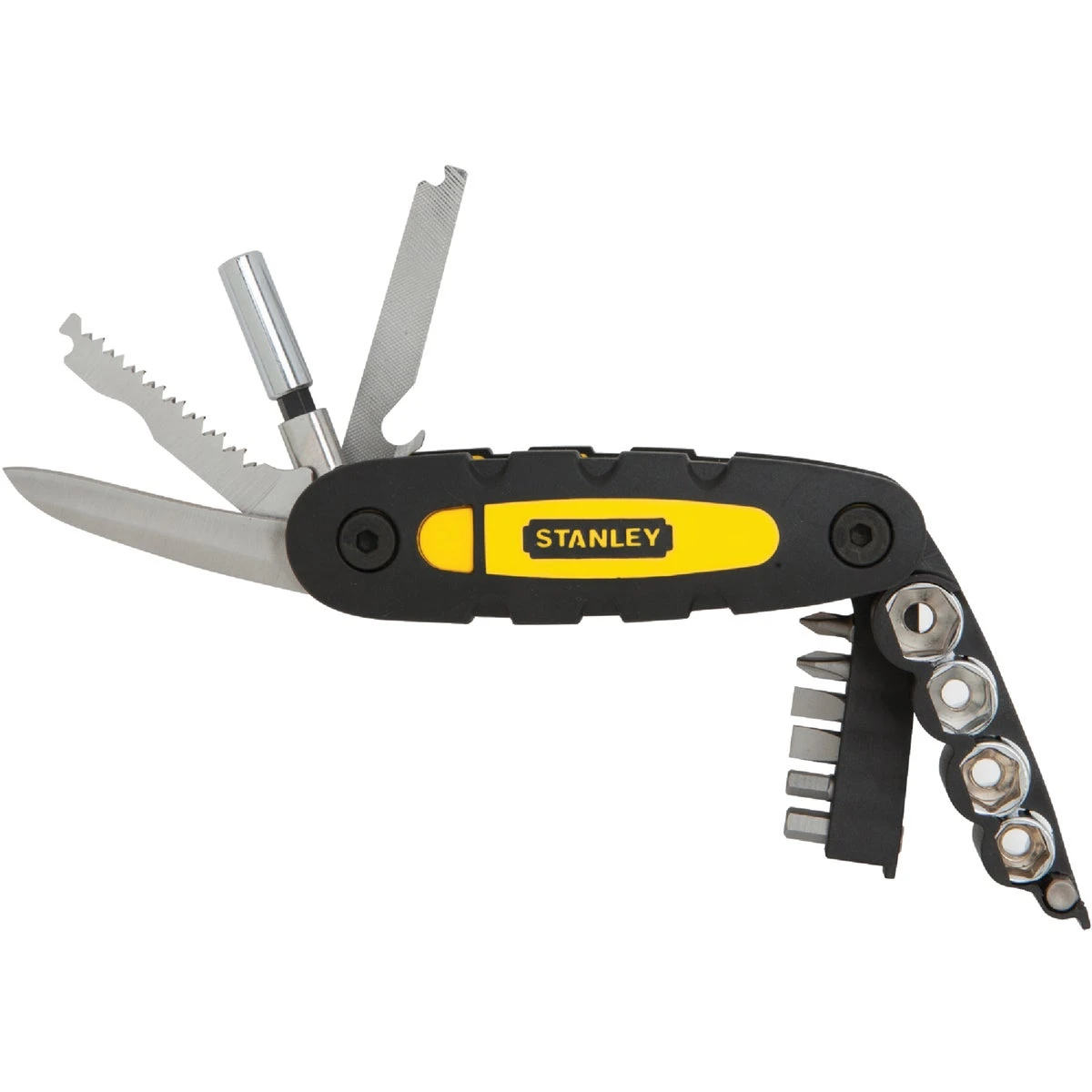 14-in-1 Multi-tool With Locking Technology And Solid Steel Construction