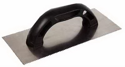 Sheet Vinyl Trowel, 1/16 X 1/16 X 1/16 Inches For Flooring Installation