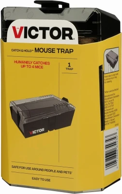 Live Catch And Hold Mouse Trap Humane Reusable Pest Control Device