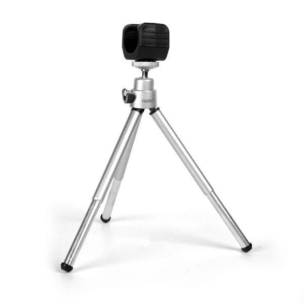 Adjustable Tripod Flashlight Holder For 1" Diameter Flashlights - 6.75" Length