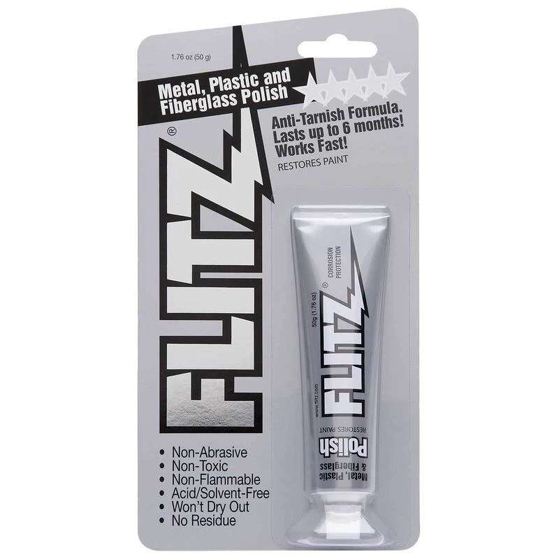 Metal Polish 0.35 Ounce - Versatile Cleaner For Metal And Fiberglass