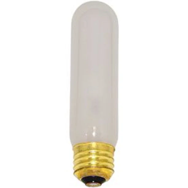 25 Watt T10 Frosted Tubular Light Bulb - Ideal For Home And Commercial Use