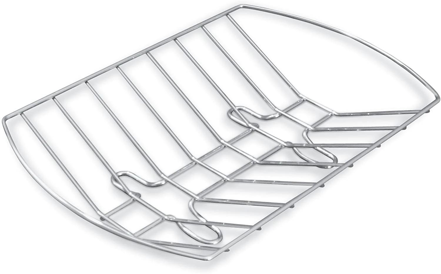 Roast Holder 824555 For Barbecue Grills - Durable Stainless Steel Design