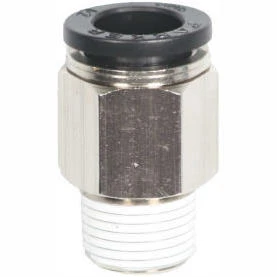 3/8" Npt Push-to-connect Male Adapter For Compressed Air Systems