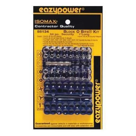 88134 Security Bits Kit, 34 Pcs.