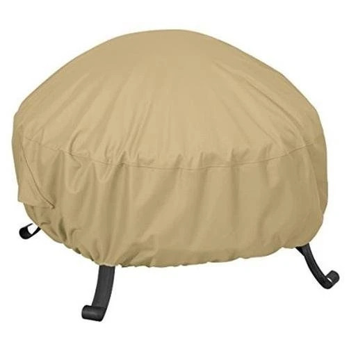 59912 Terrazzo Full Coverage Round Fire Pit Cover, 36 Inch