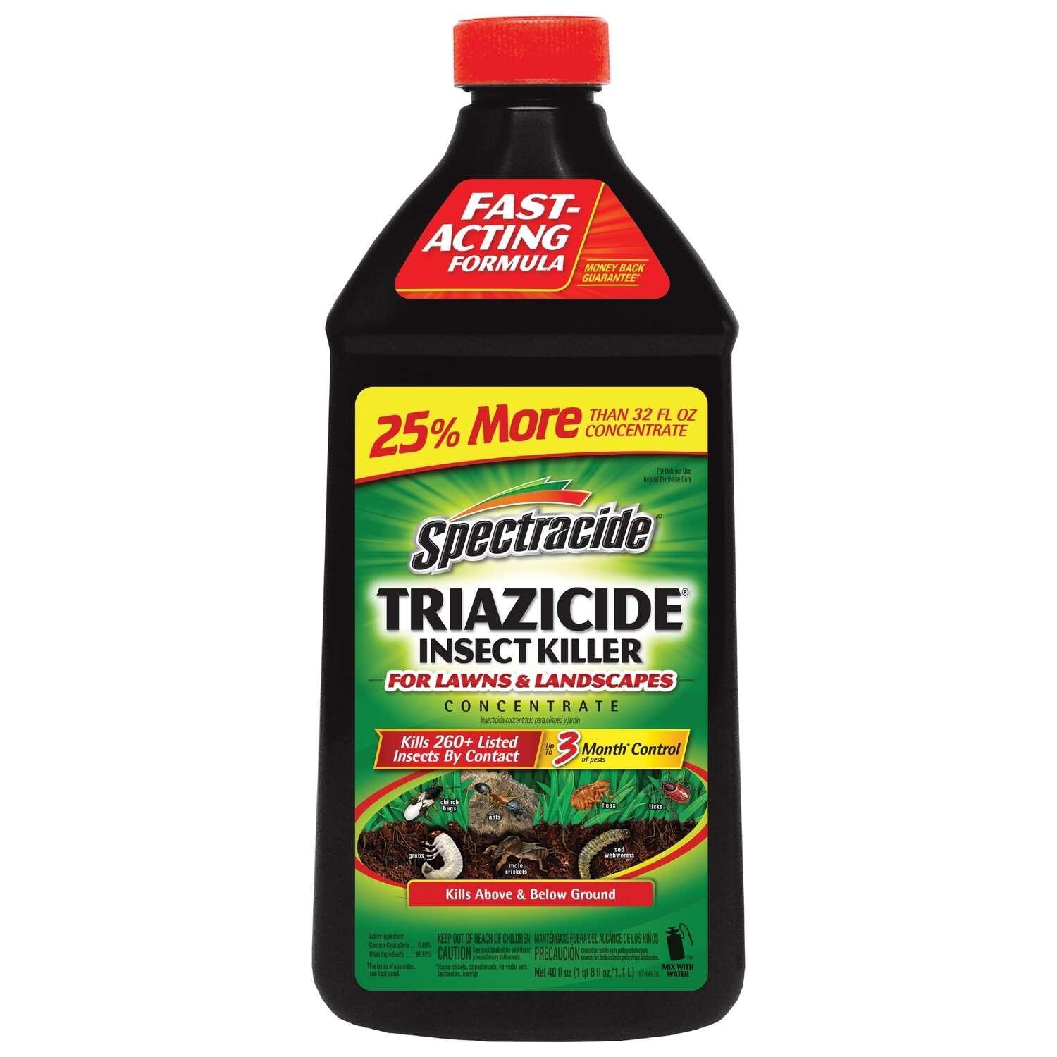 Spectracide Triazicide Liquid Concentrate Insect Killer 40 oz