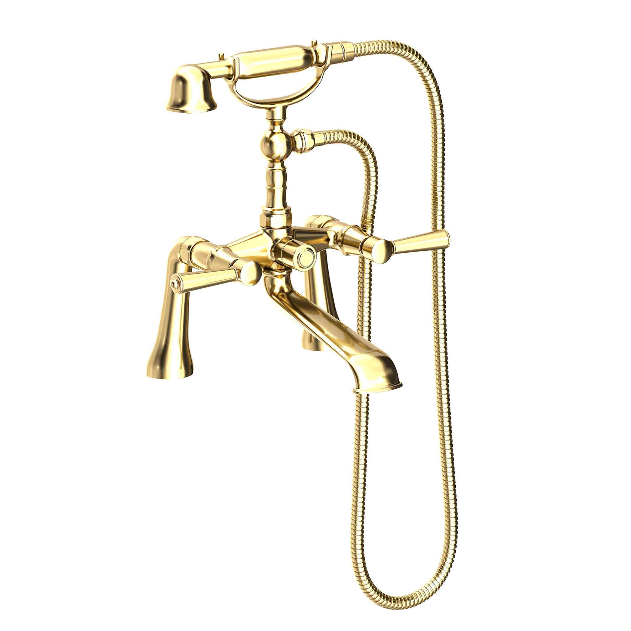 Newport Brass 1200-4273 Metropole Exposed Tub & Hand Shower Set - Deck Mount