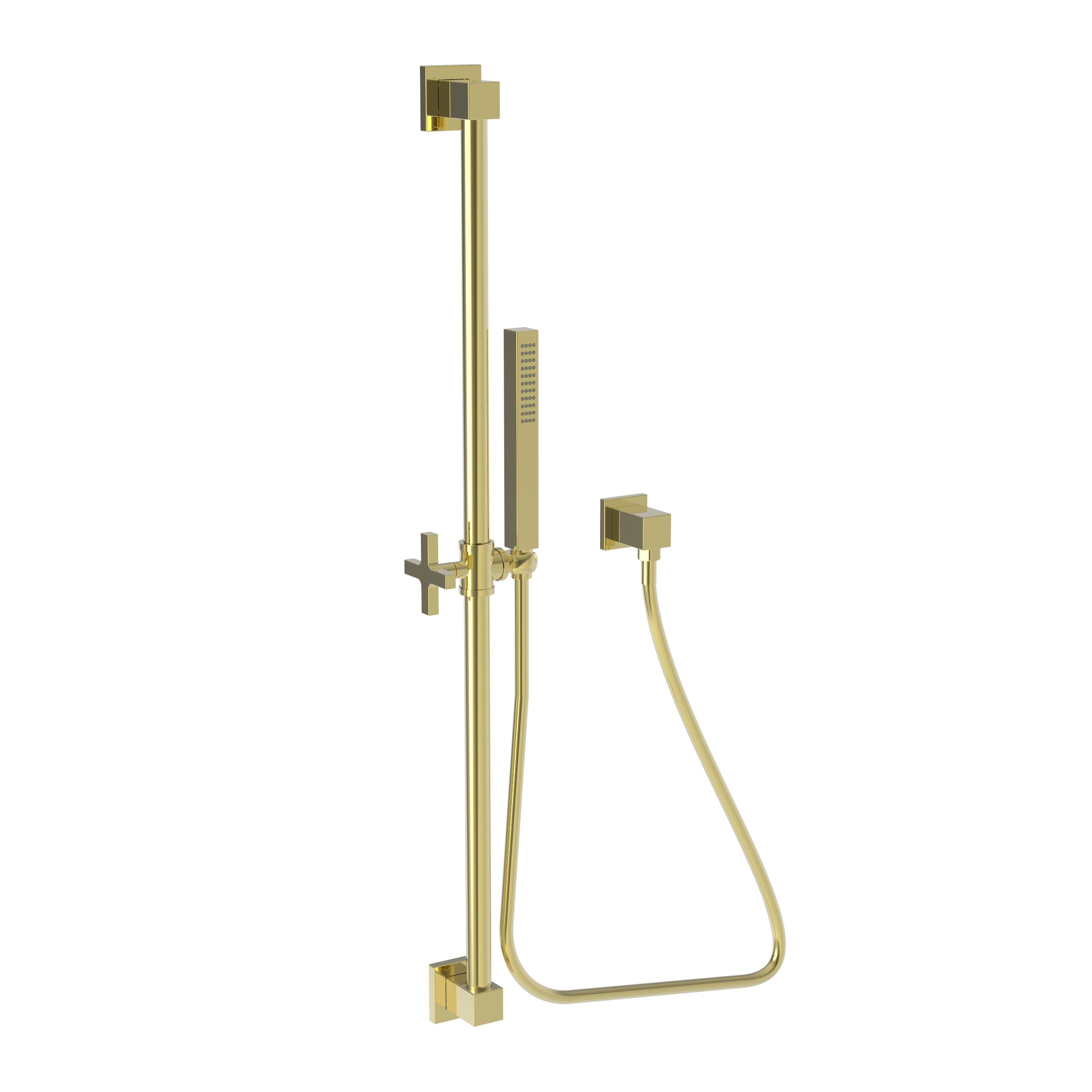 Newport Brass 280T Slide Bar With Single Function Hand Shower Set