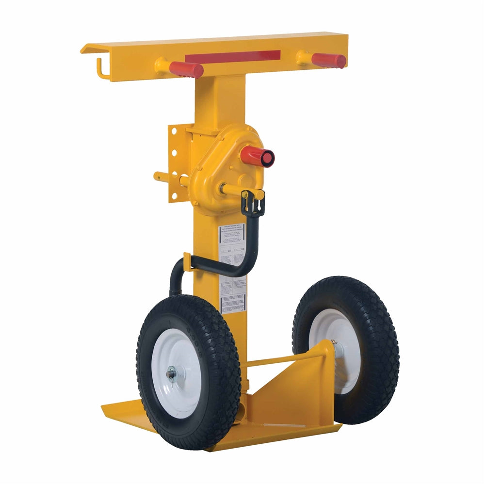 Vestil CJ-BEAM-PN Stabilizing Jack Pneumatic Wheels 50 K