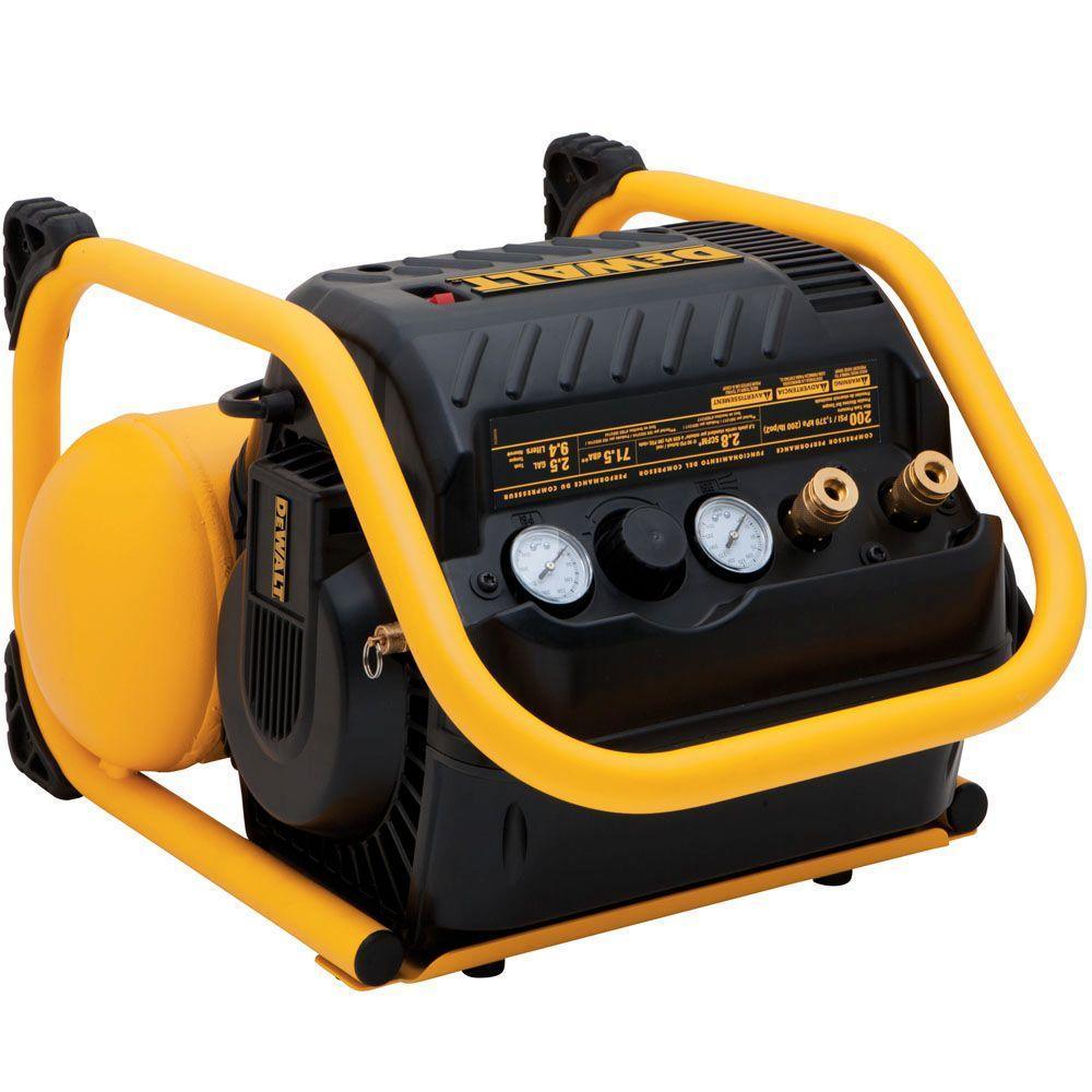 2.5 Gal. Portable Electric Heavy Duty 200 PSI Quiet Air Compressor