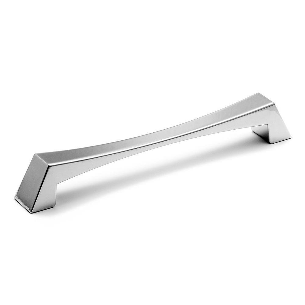 7-9/16 in. (192 mm) Chrome Contemporary Drawer Pull