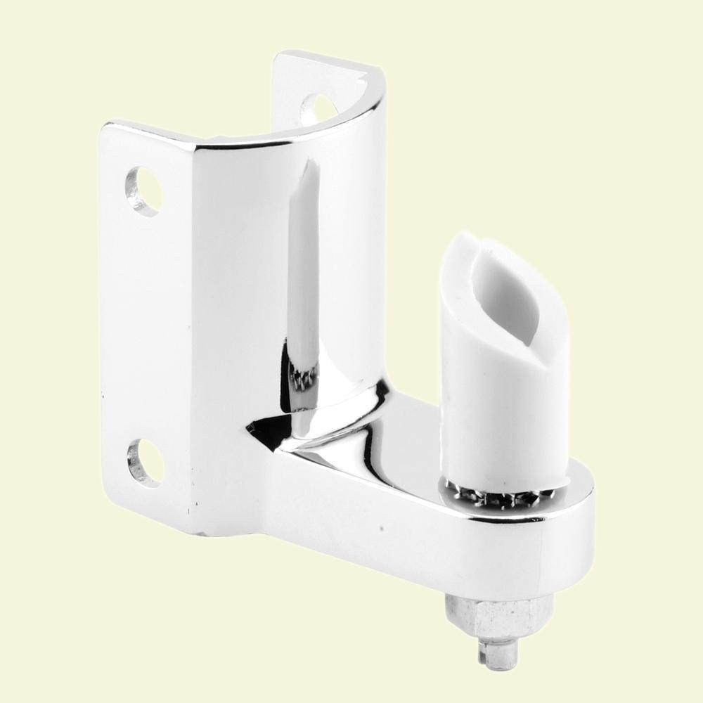 Chrome Bottom Pivot Hinge