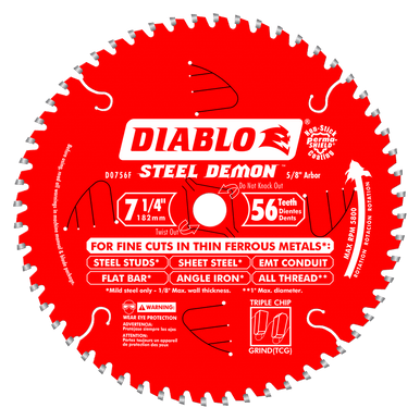 Freud Diablo Thin Metal Carbide Saw Blades DF Metal Cutting