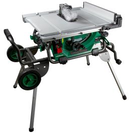 Metabo 10 in. Table Saw with Fold and Roll Stand C10RJSM
