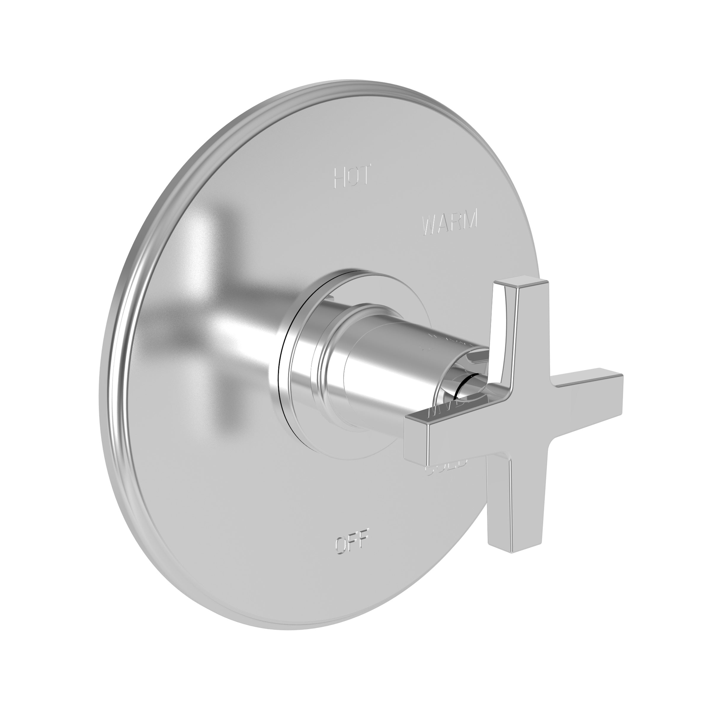 Newport Brass 4-2984BP Dorrance Balanced Pressure Shower Trim Plate With Handle. Less Showerhead, Arm And Flange.