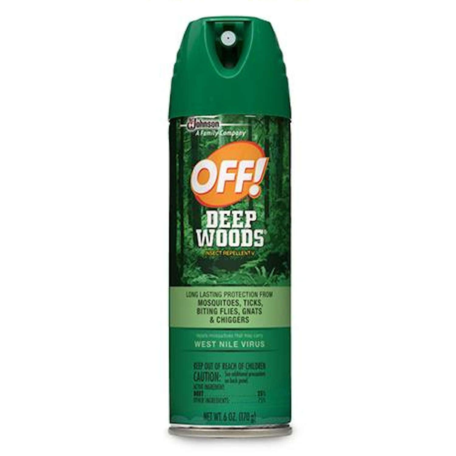 OFF! Deep Woods Insect Repellent Liquid For Biting Insects 6 oz