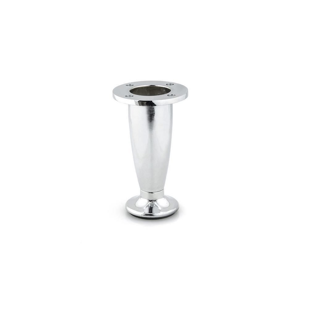 5-29/32 in. Chrome Metal Adjustable Leg