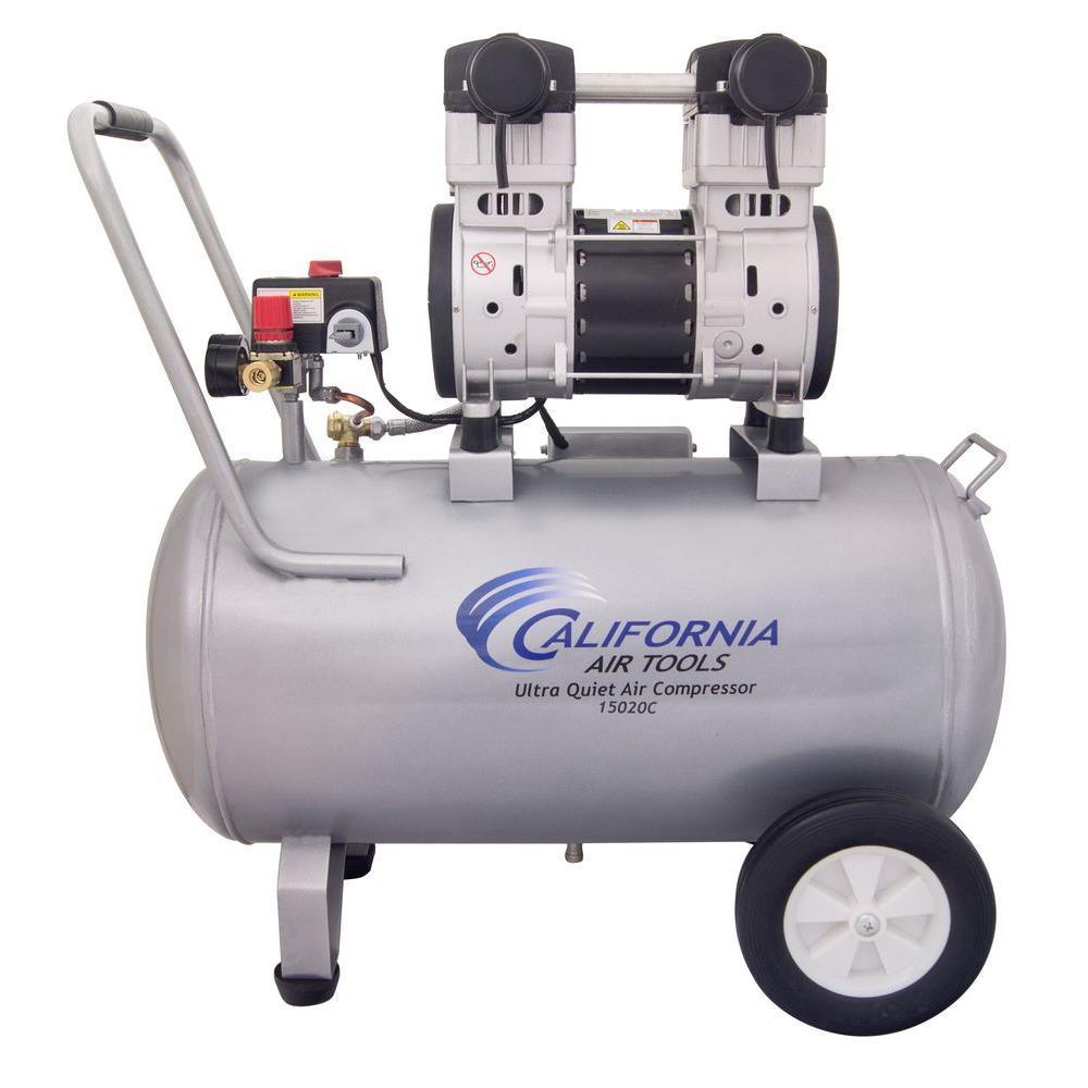 15 Gal. 2.0 HP Ultra Quiet and Oil-Free Air Compressor