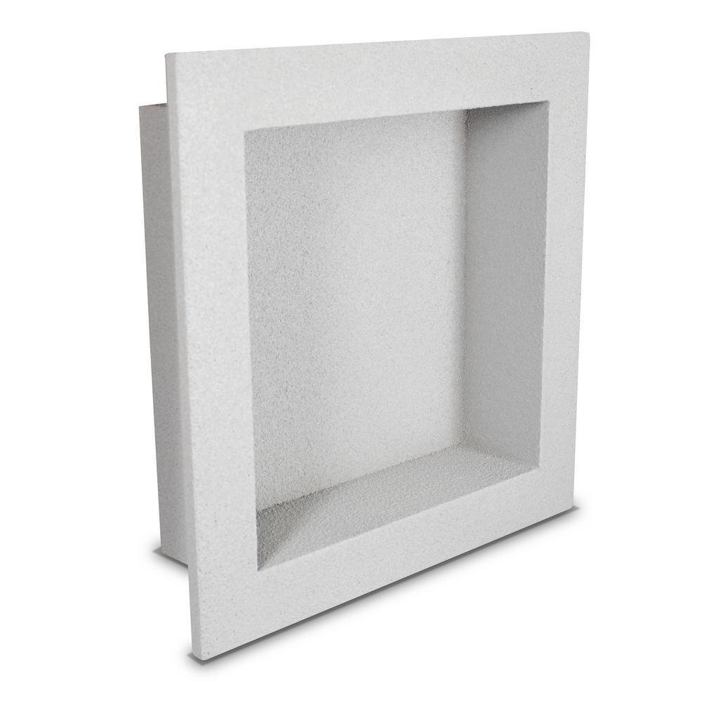 8 in. x 8 in. x 3.5 in. Shower Niche in Gray