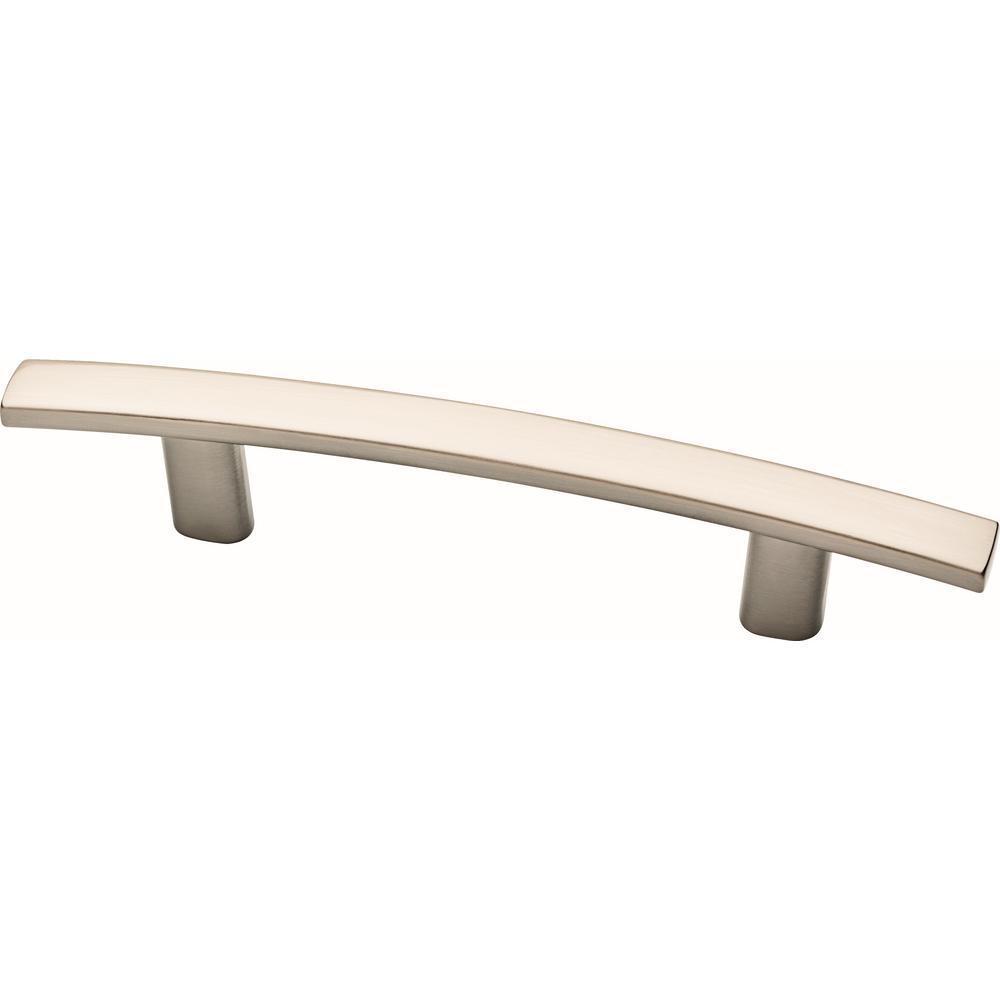 Essentials Subtle Arch 3 in. (76mm) Center-to-Center Satin Nickel Drawer Pull (10-Pack)