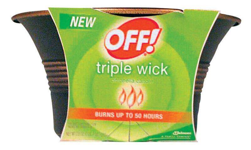 OFF! Citronella Candle Solid For Flying Insects 23 oz
