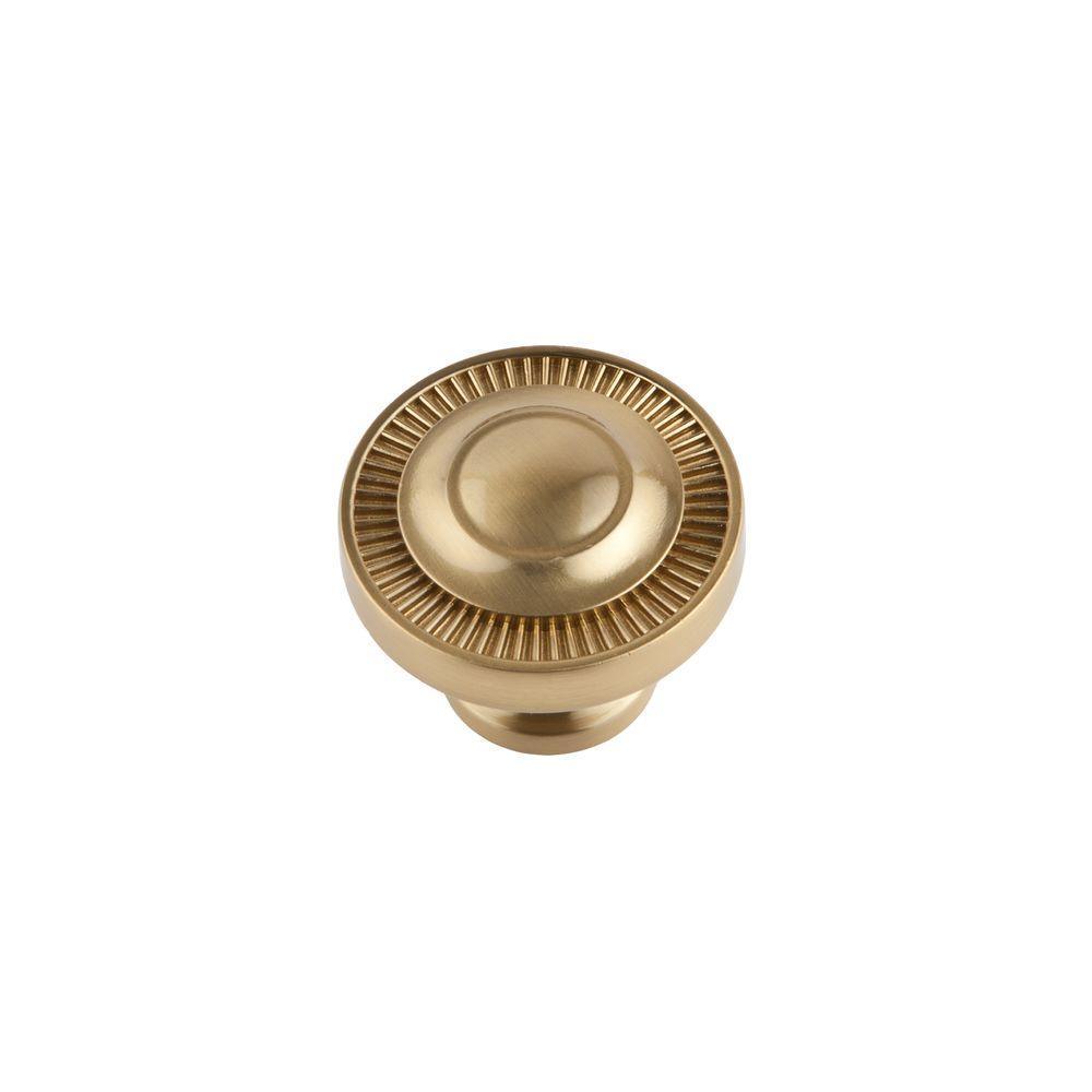 Minted 1.5 in. Satin Brass Large Knob