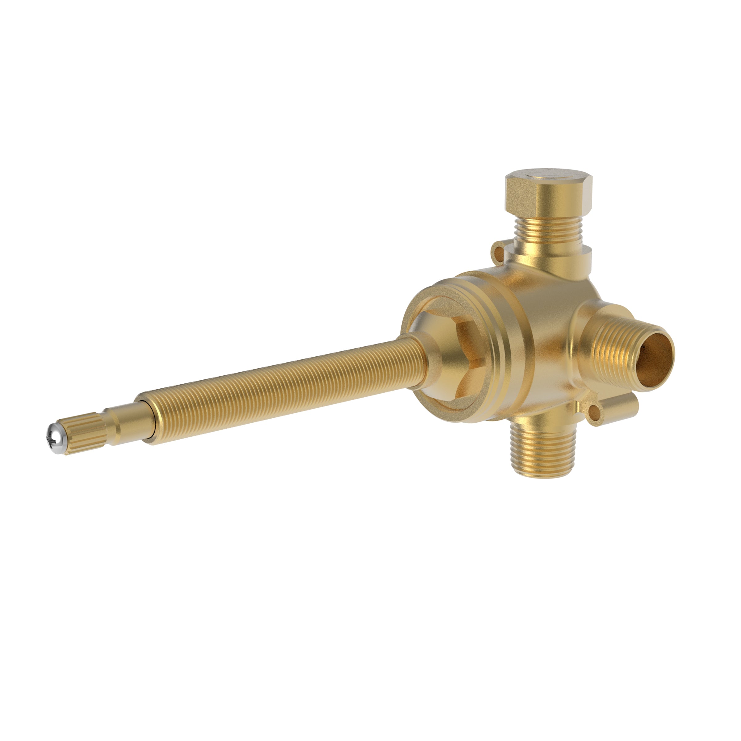 Newport Brass 1-707 Universal Items 1/2" In-Wall Diverter Valve, 3 Function W/ No Off