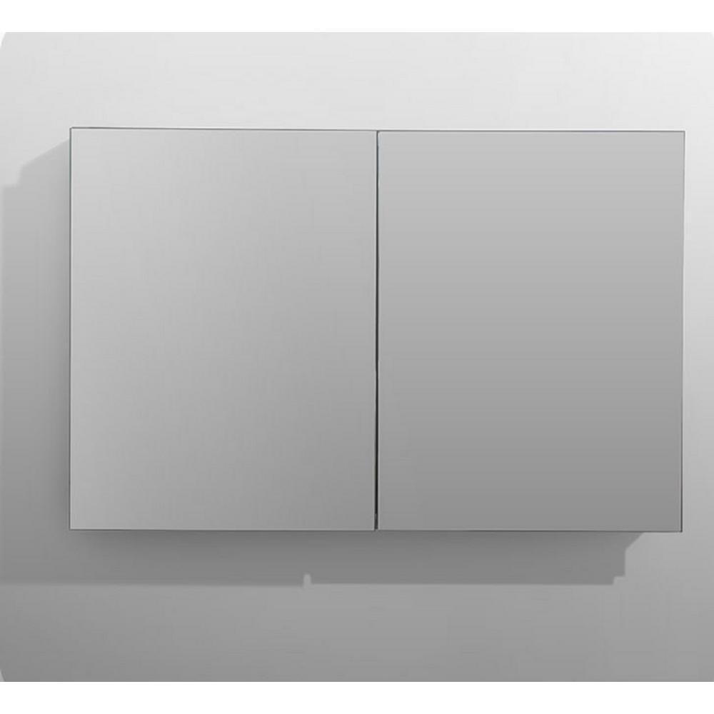 Royale 48 in W x 30 in. H Recessed or Surface Mount Medicine Cabinet with Bi-View Doors