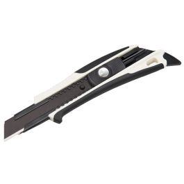 Tajima Tool Premium Cutter Series 560 Cutter Knife, Super Hard Tip, Auto Blade Lock, 1x Razar Black Blade DFC560N