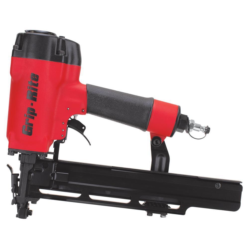 GR Industrial 16-Gauge 2 in. Medium Crown Stapler, 7/16 in. EZ-CLEAR Nose