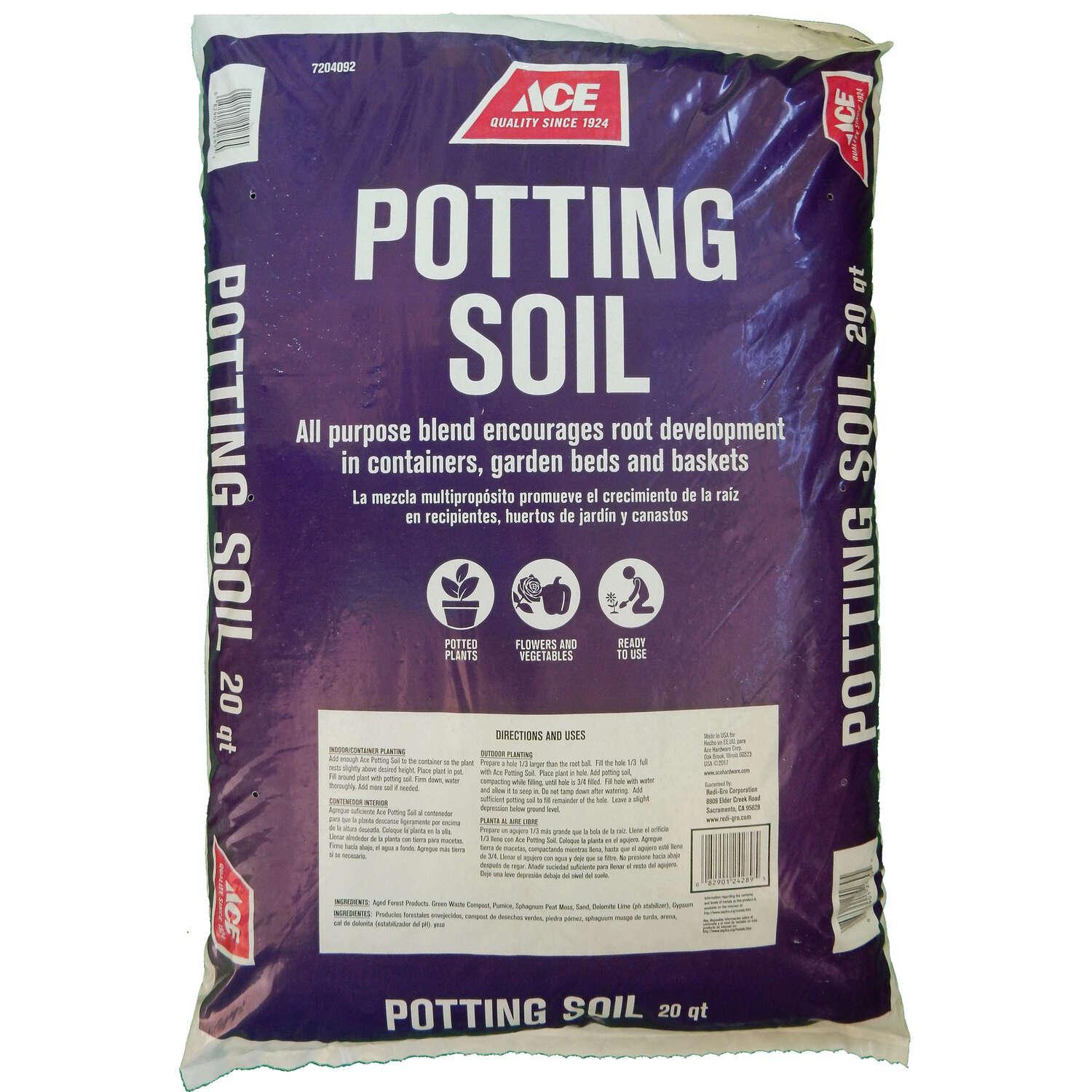 Ace All Purpose Potting Soil 20 qt