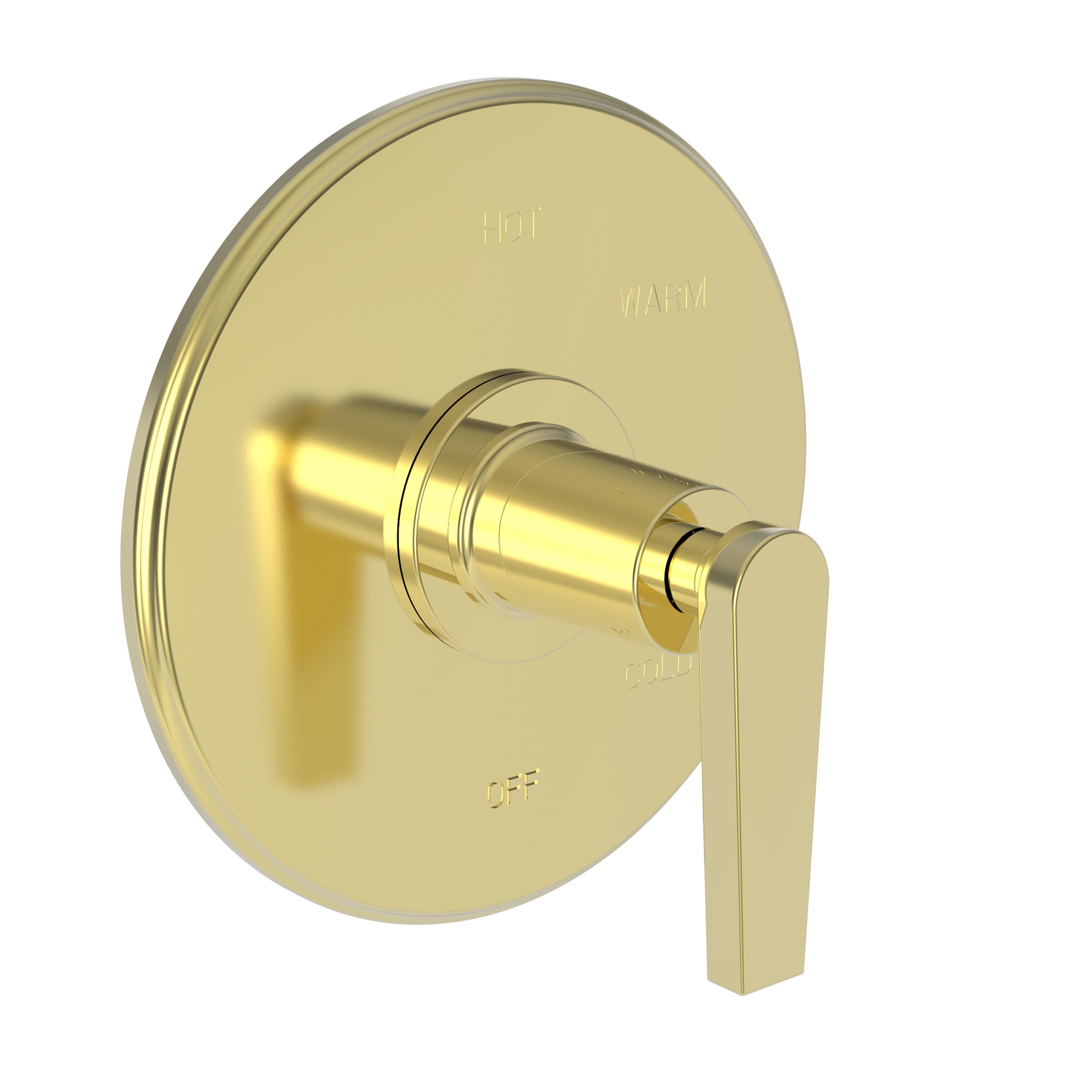 Newport Brass 4-2974BP Dorrance Balanced Pressure Shower Trim Plate With Handle. Less Showerhead, Arm And Flange.