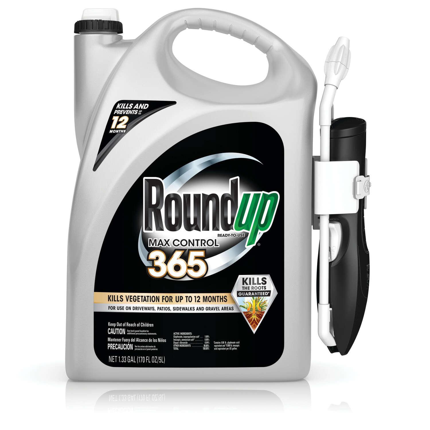 Roundup Max Control 365 Weed Control RTU Liquid 1.33 gal