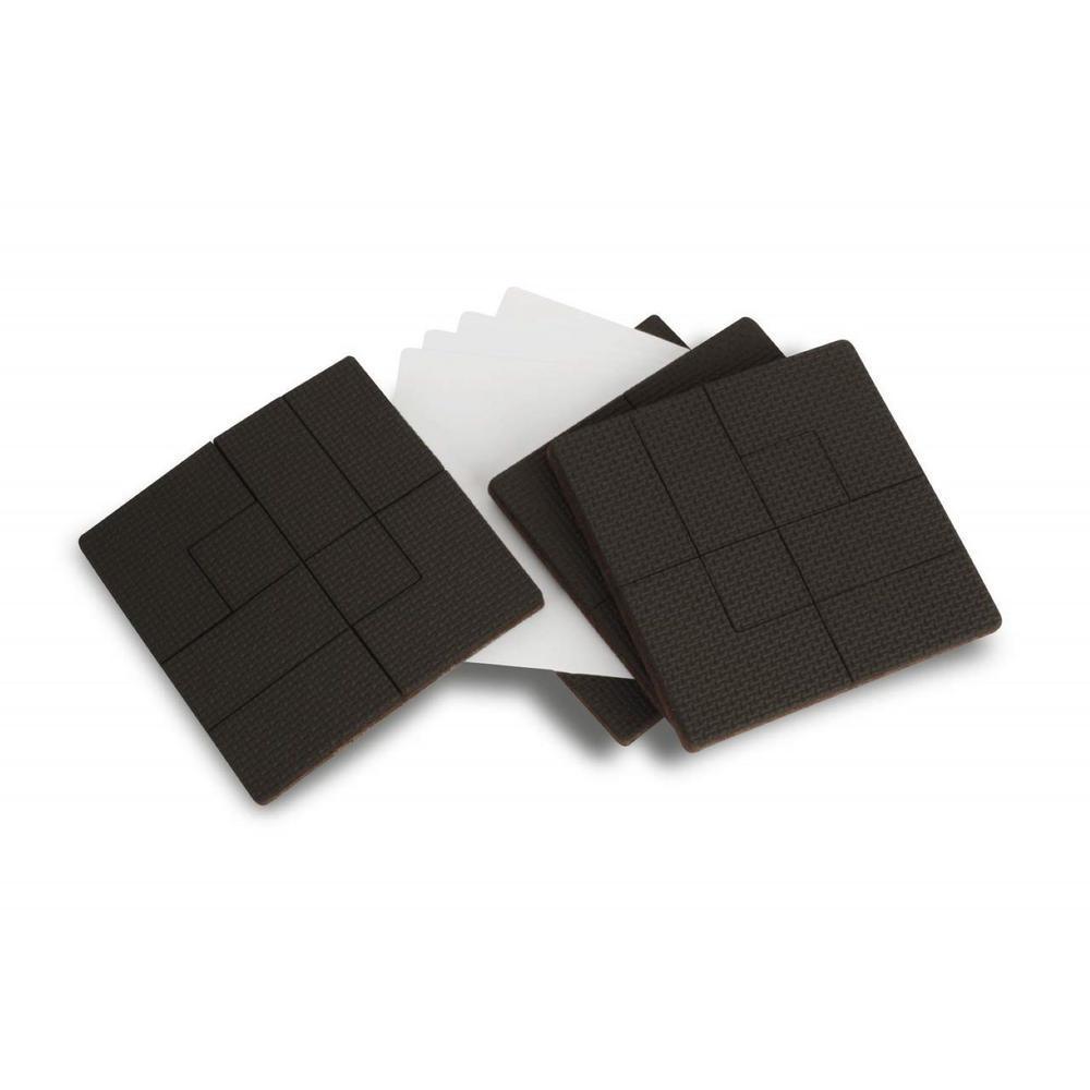 Gorillapads 4 in. 3 Layer Pucture Proof Furniture Gripper Pads (12-Pack)