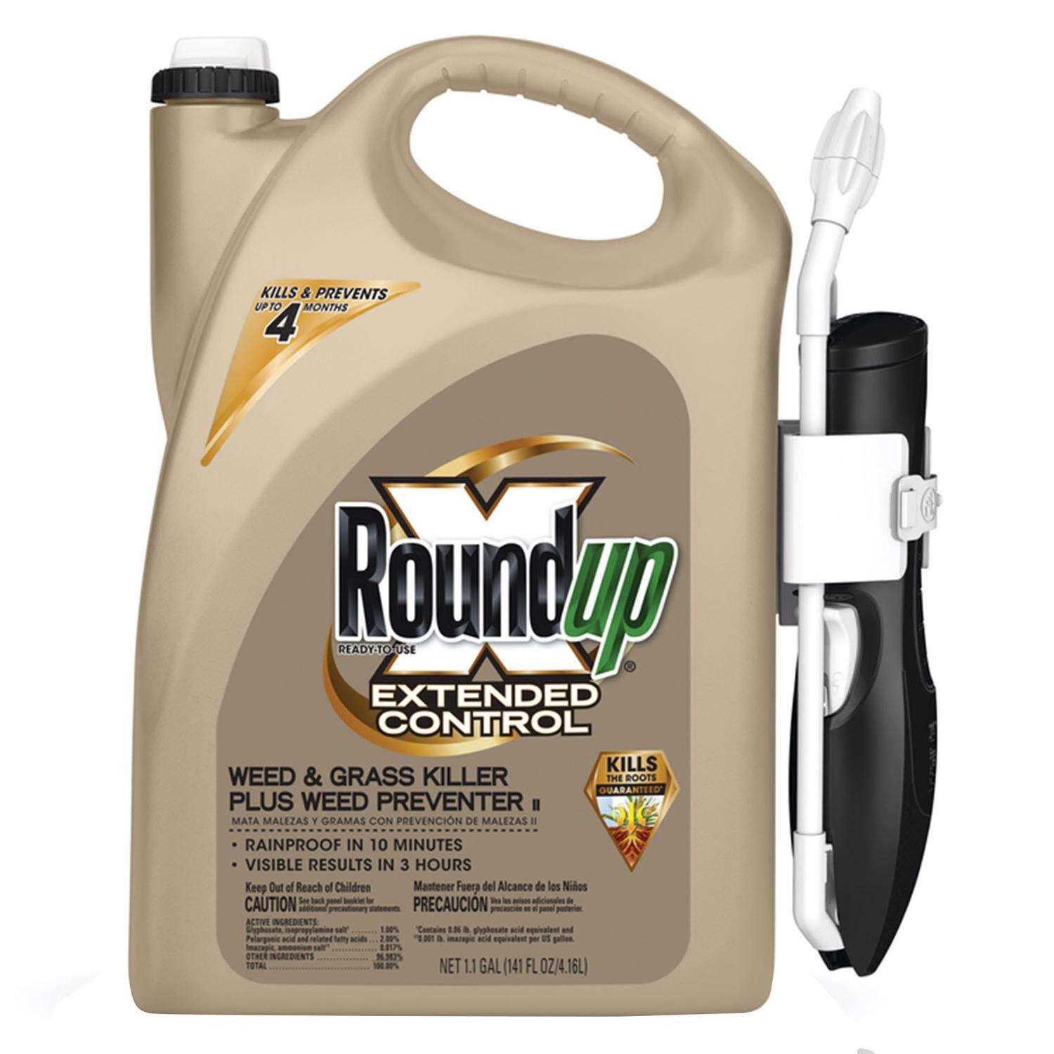 Roundup Extended Control Weed and Grass Killer RTU Liquid 1.1 gal