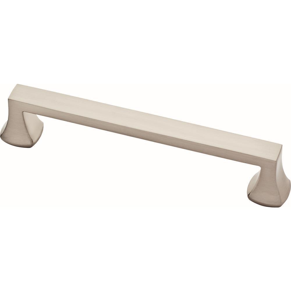 Mandara 5-1/16 in. (128mm) Center-to-Center Satin Nickel Drawer Pull (25-Pack)