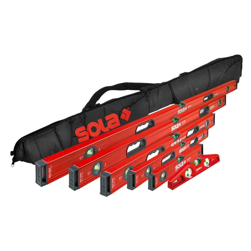 SOLA LSB Complete 6 pc. BIG RED Level Set