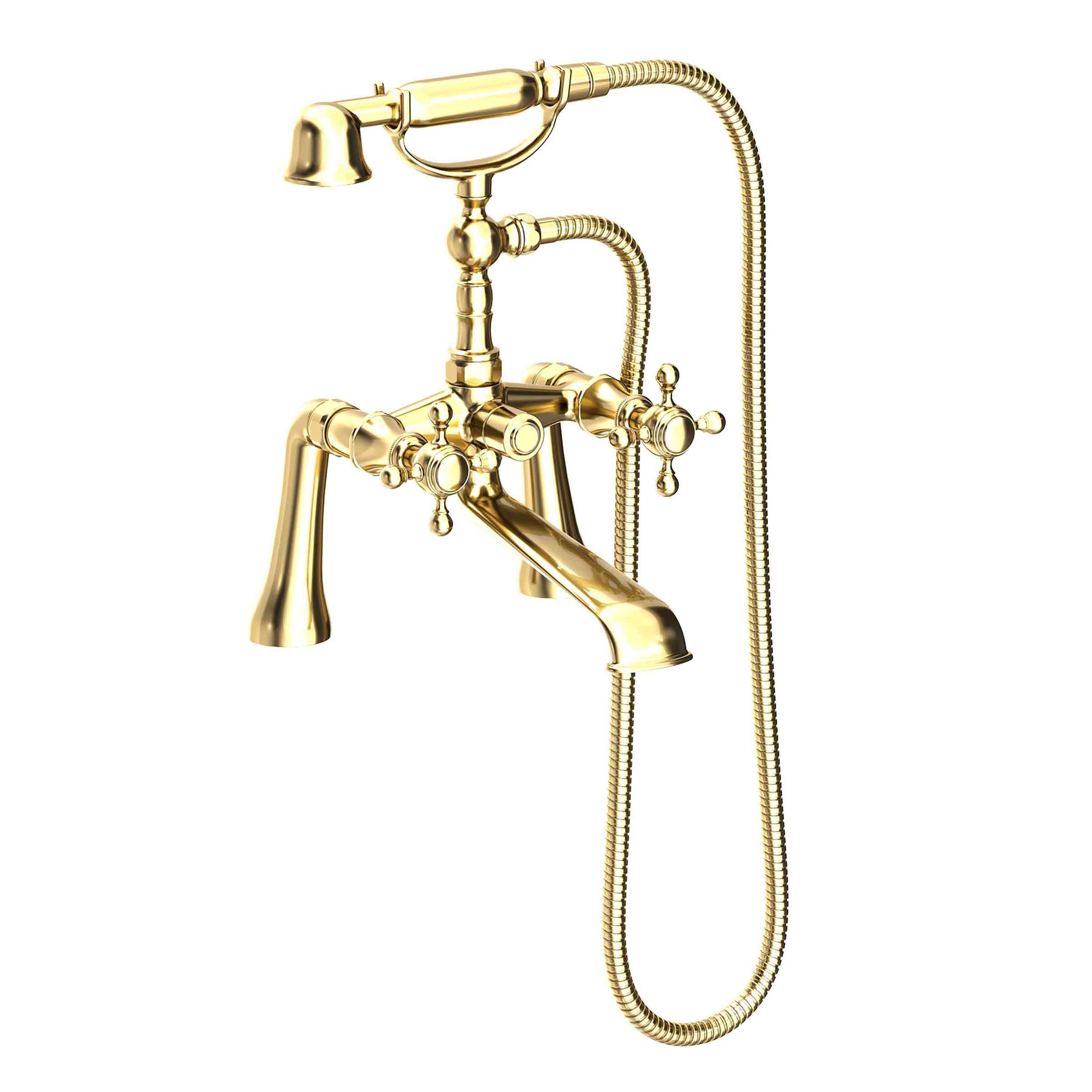 Newport Brass 1760-4272 Victoria Exposed Tub & Hand Shower Set - Deck Mount