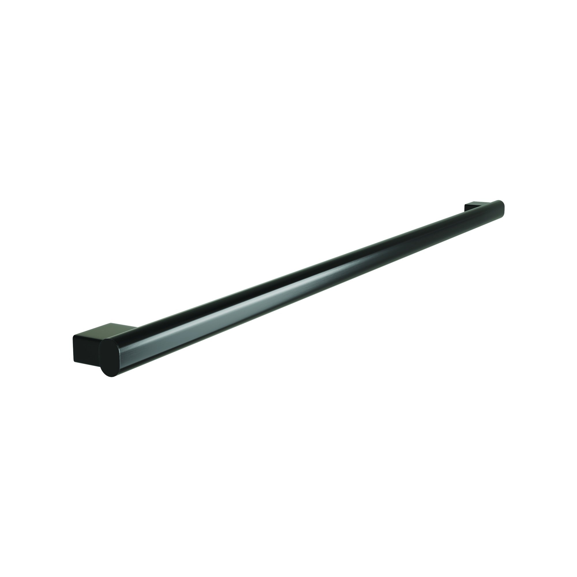Bradley 8B1-0014800-BB Grab Bar Oval, Stainless Satin, 48" Brushed Black