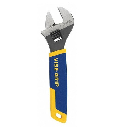 IRWIN Vise-Grip Adjustable Wrench With Comfort Grip, SAE, 6-Inch (Gidds2286372) 2078606